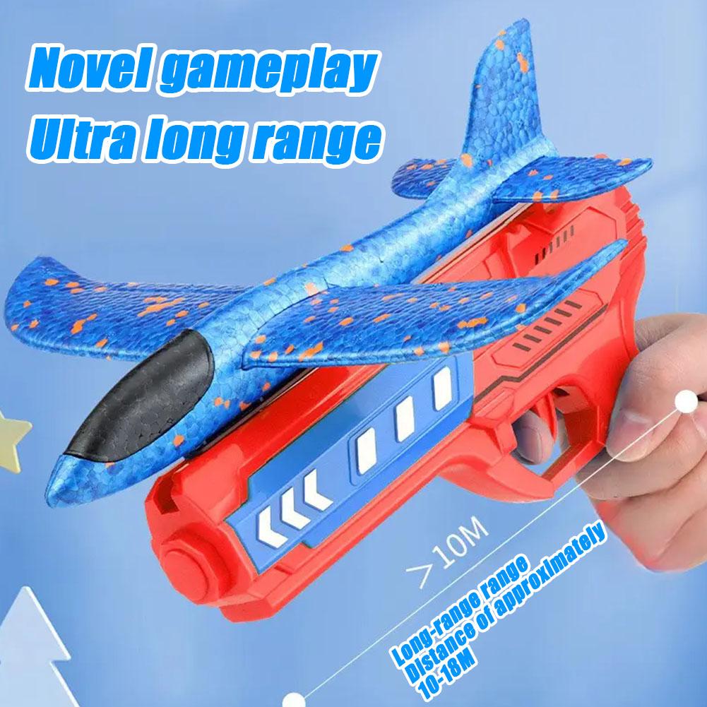 Model Airplane Plastic - Игрушечный самолет, модель выброса одним щелчком