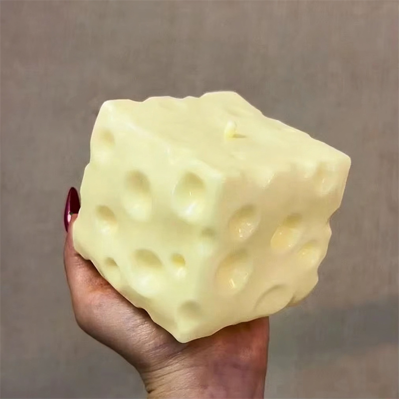 Fidget Cube Original - Большой антистрессовый мяч-кубик в форме сыра,