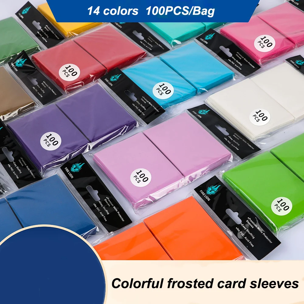 Card Penny Sleeve - 62x89 мм, 100 шт./компл., однотонные матовые