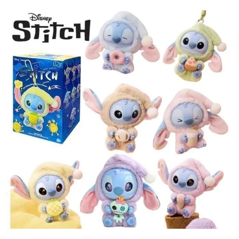 Mystery Box Blind Bag - Плюшевые куклы-подвески Stitch Before Sleep Blind