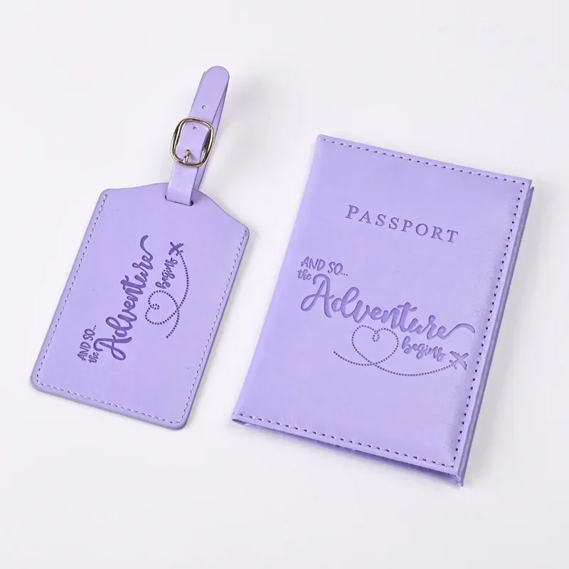 Card Top Loader - Новый фиолетовый держатель для паспорта из