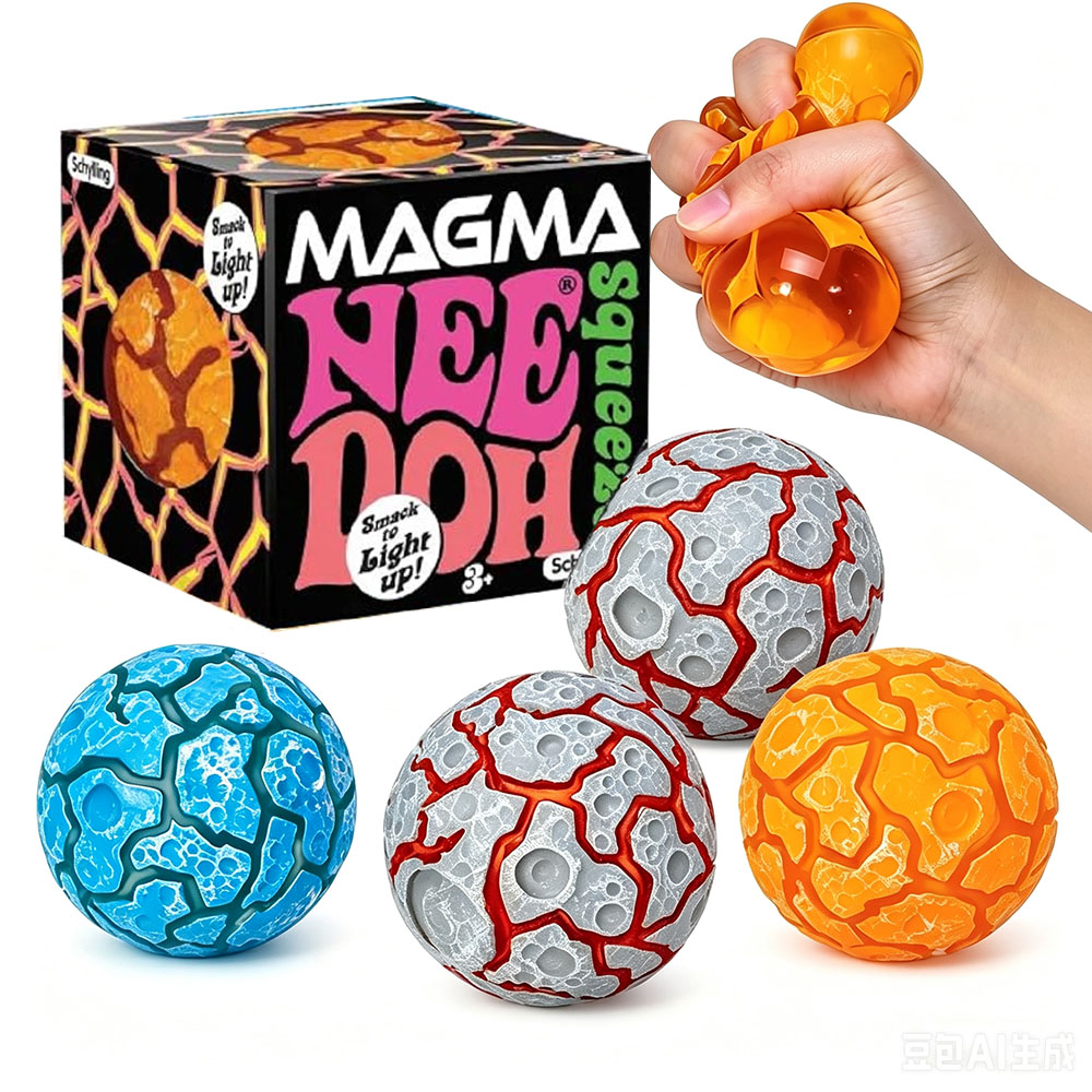 Fidget Cube Original - Новинка: Сенсорная игрушка NeeDoh Glitter Magma