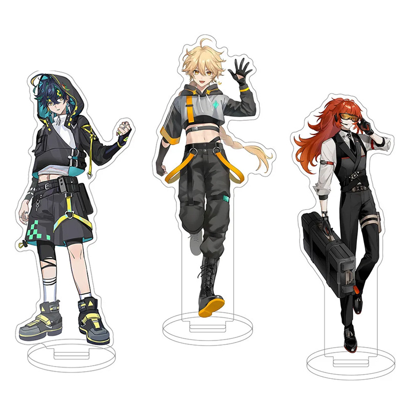 Action Figure Stand - Популярная игровая фигурка-стенд Yuanshen: Акриловая подставка