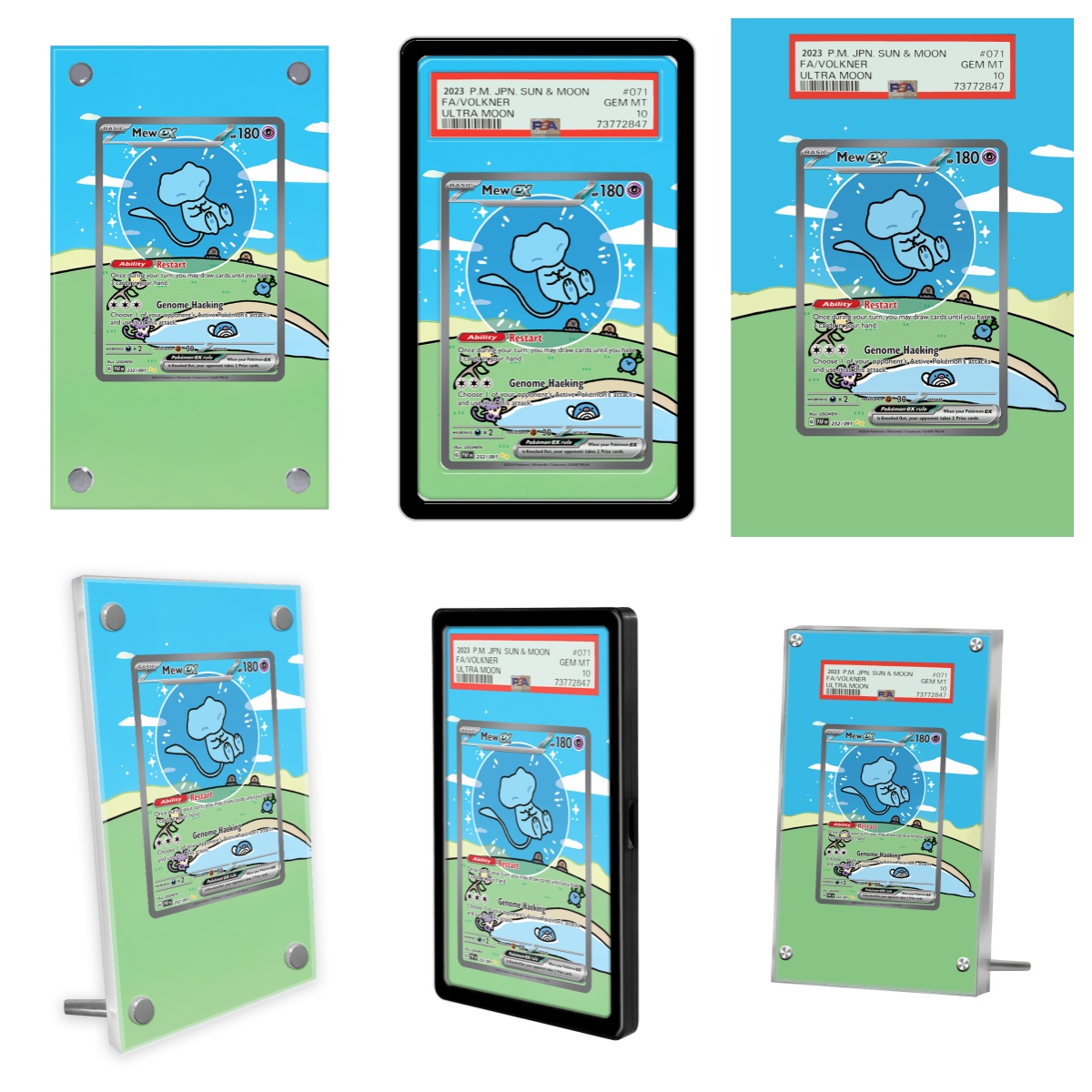 Display Case Acrylic - Карты с покемонами, дисплей PTCG Mew