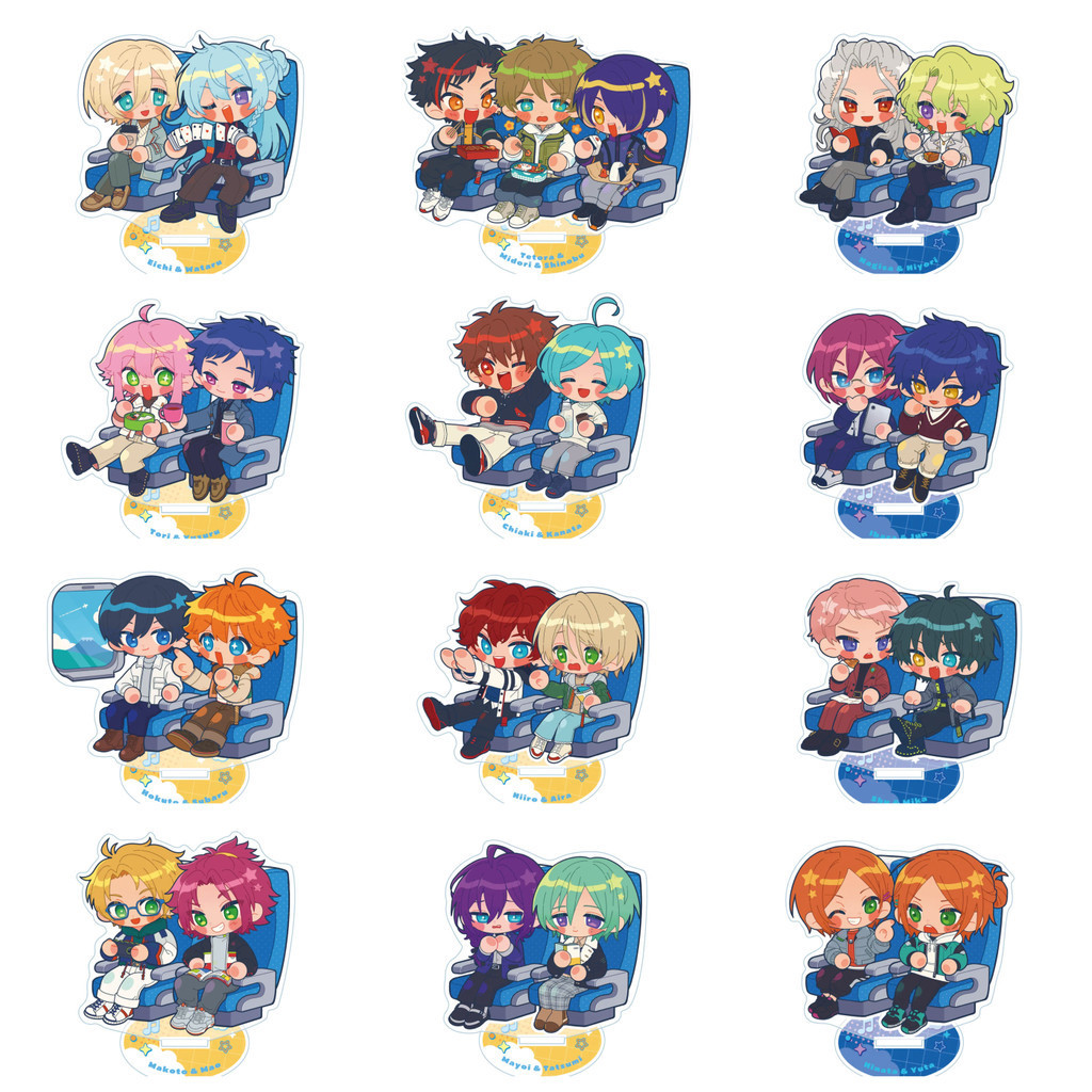 Action Figure Stand - Фигурки Ensemble Stars: акриловые подставки для