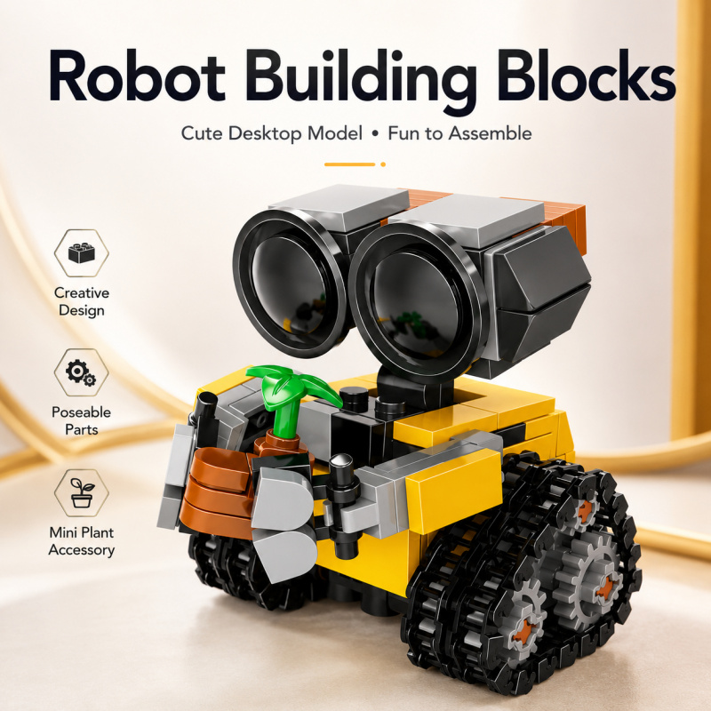 Набор мини-роботов-конструктор – обзор и цена Building Block Mini