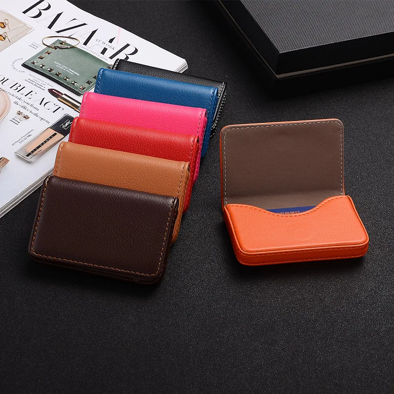 Визитница из искусственной кож – обзор и цена Card Top Loader