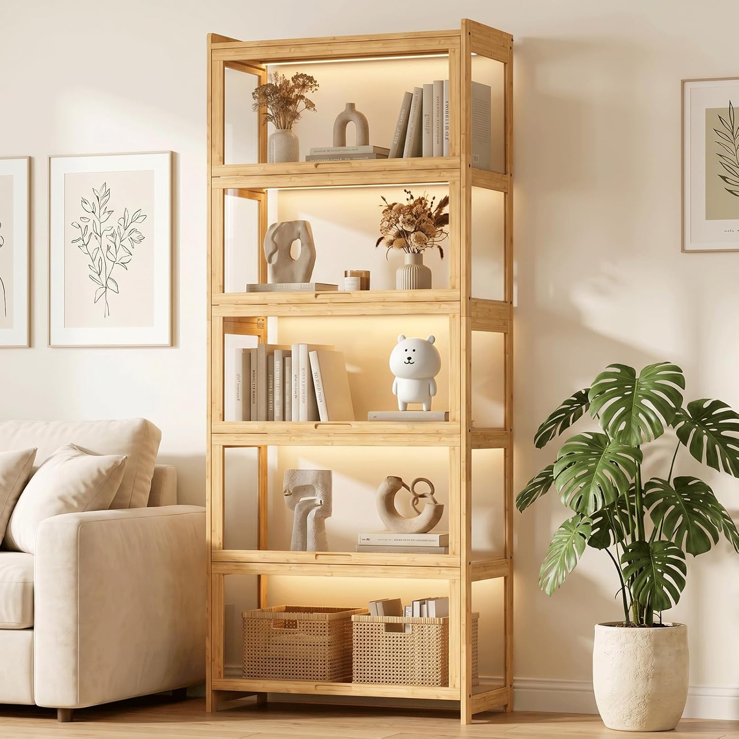 Витрина с акриловыми дверцами, – обзор и цена Display Case Acrylic