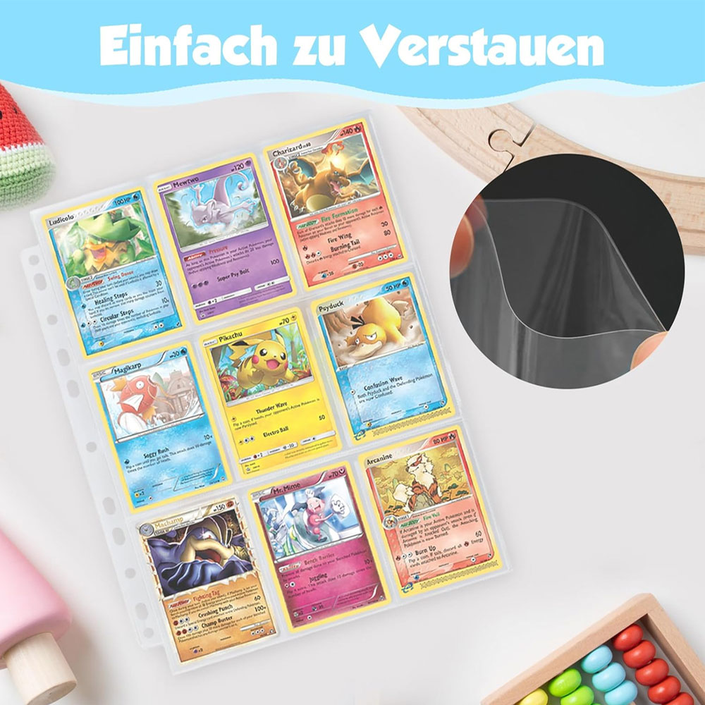 Папка-скоросшиватель на 90 кар – обзор и цена Trading Card Binder