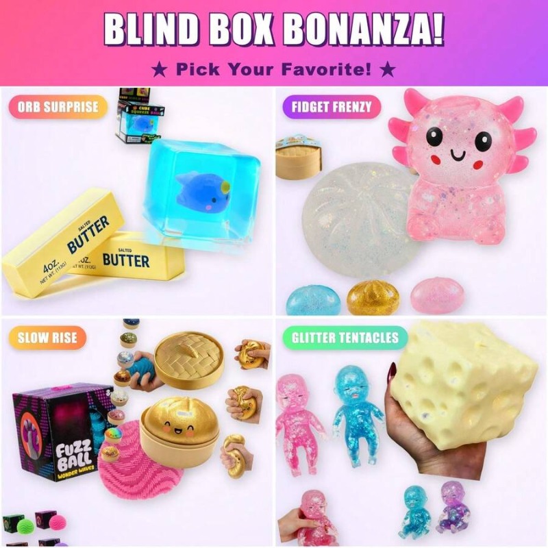 Милая игрушка-антистресс-сюрпр – обзор и цена Mystery Box Blind Bag