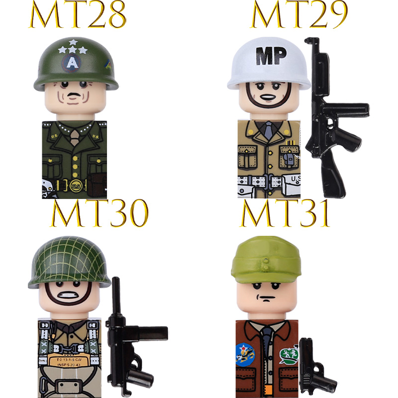 Детские игрушки WW2 Военные ар – обзор и цена Lego Minifigure Holder