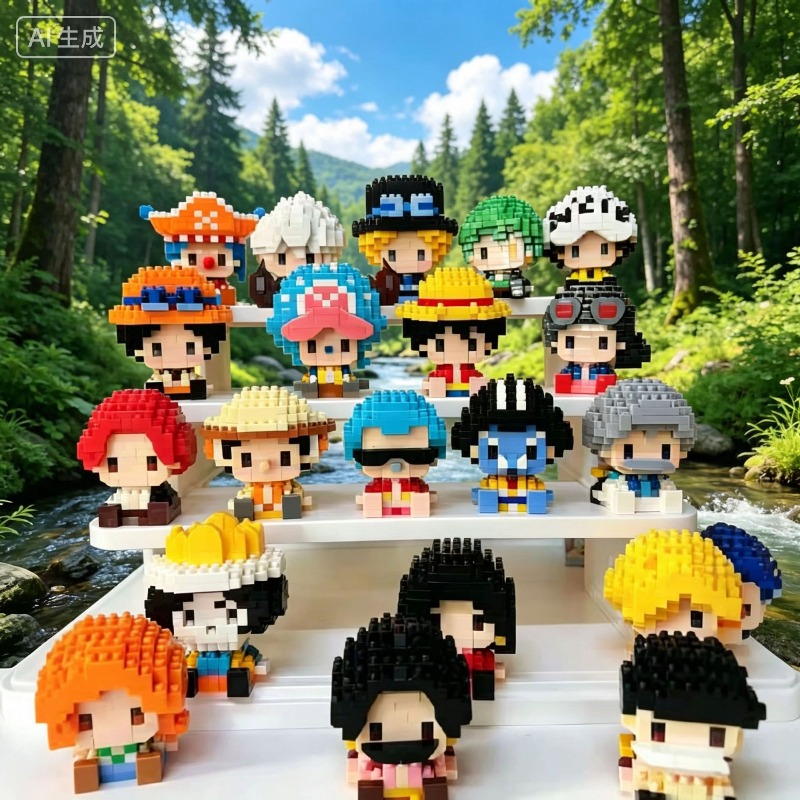 Новые мини-фигурки ONE PIECE:  – обзор и цена Building Block Mini