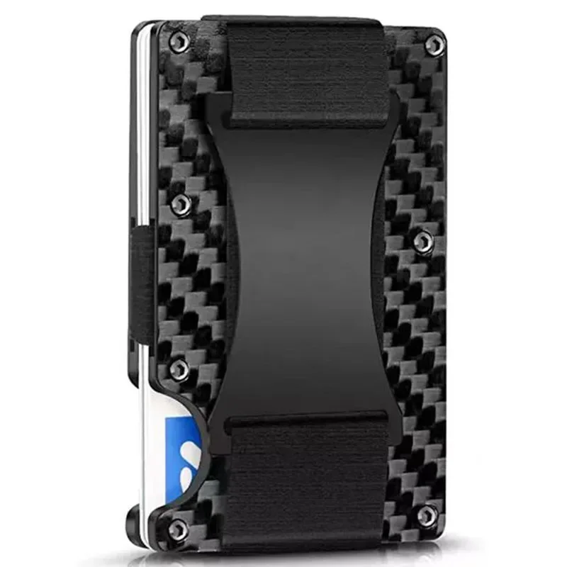 Rfid визитница из углеродного  – обзор и цена Card Top Loader