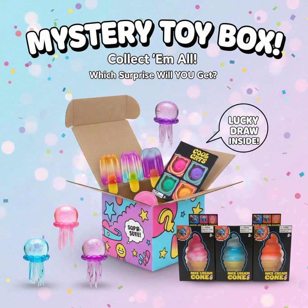 Набор из 100+ разнообразных мя – обзор и цена Mystery Box Blind Bag