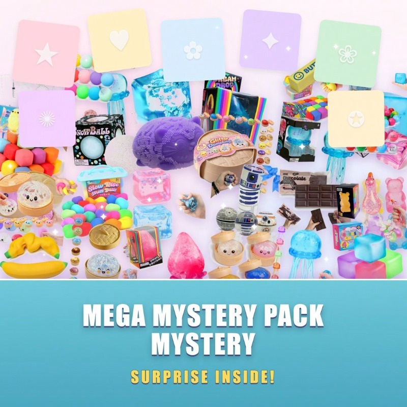 Squish Time Nee Doh: Загадочна – обзор и цена Mystery Box Blind Bag