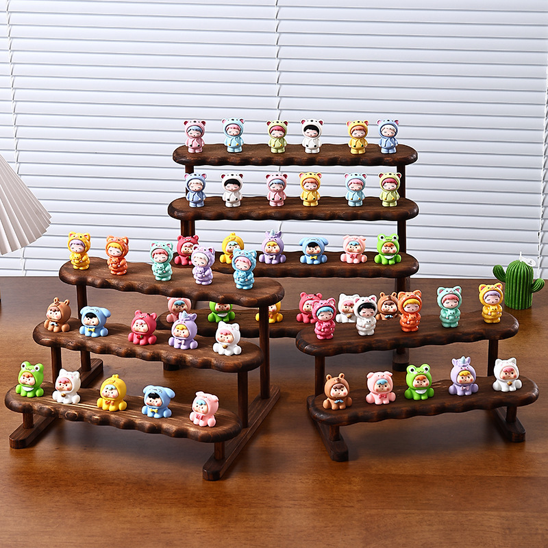 2/3/4/5 слой деревянная полка  – обзор и цена Display Risers Set
